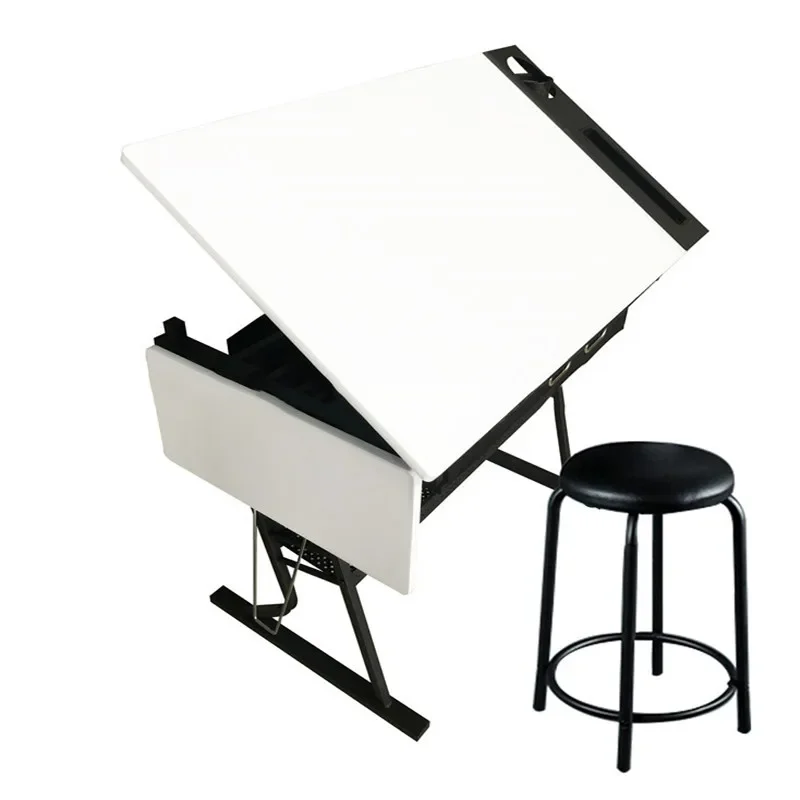 Height Adjustable Drafting Draft Desk Drawing Table Desk