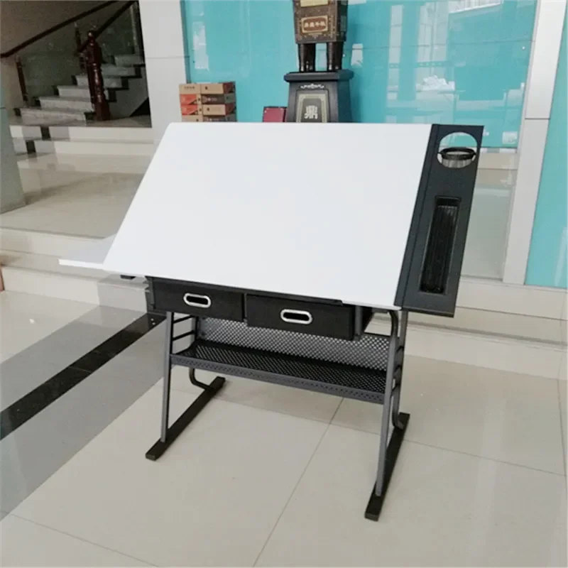 Height Adjustable Drafting Draft Desk Drawing Table Desk