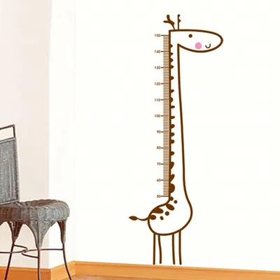 Height Ruler Self-Adhesive Wall Sticker Height Ruler Self-Adhesive Wall Sticker