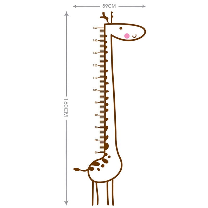 Height Ruler Self-Adhesive Wall Sticker Height Ruler Self-Adhesive Wall Sticker