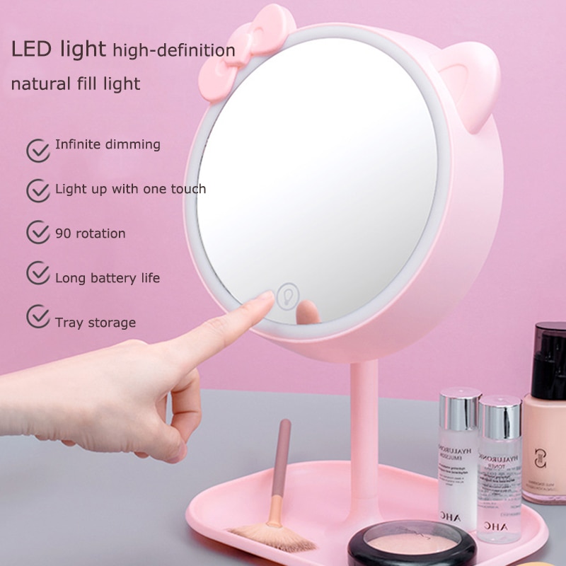 Hello Kitty Vanity Mirror Touch Light Hello Kitty Vanity Mirror Touch Light