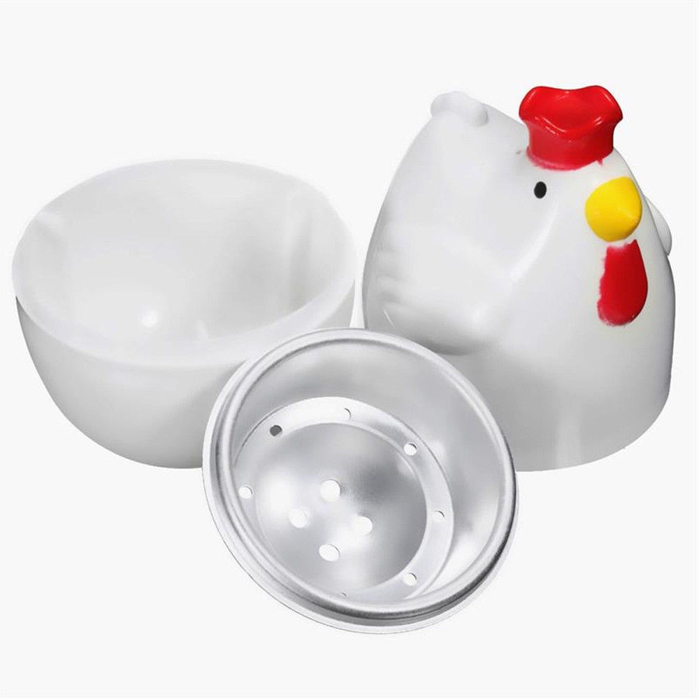 Hen Microwave Hard Boiled Egg Cooker Hen Microwave Hard Boiled Egg Cooker