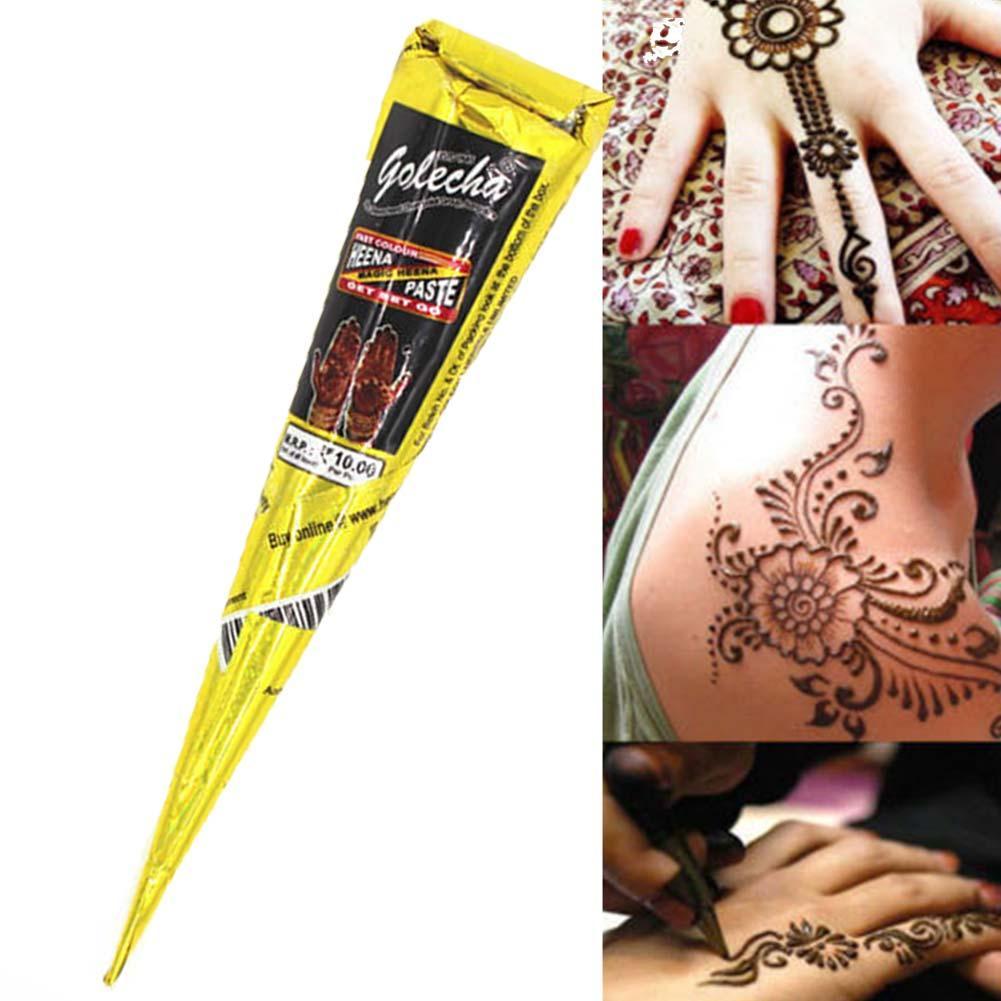 Henna Cones Temporary Tattoo Paste