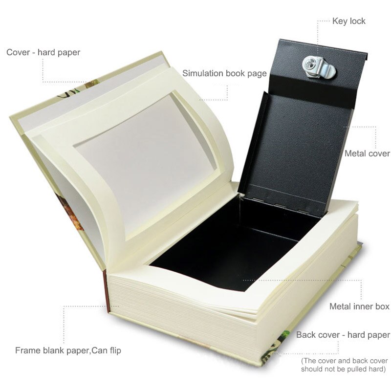 Hidden Classical Book Safe Box