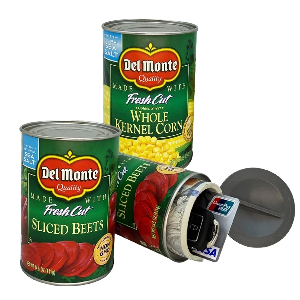 Hidden Safe Compartment Diversion Safe Food Cans Secret Stash Hiding Container Kitchen Cupboard Hide Cash Hidden