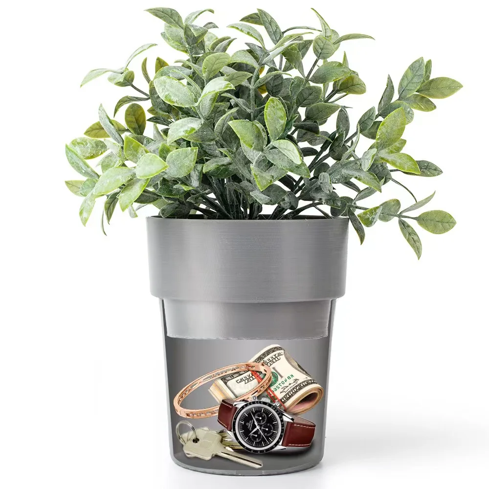 Hidden Safe Plastic Flower Pot Money Storage Box Surprise Separable Security Container Stash Safe Box Stash Jars Piggy Hidden Safe Plastic Flower Pot Money Storage Box Surprise Separable Security Container Stash Safe Box Stash Jars Piggy
