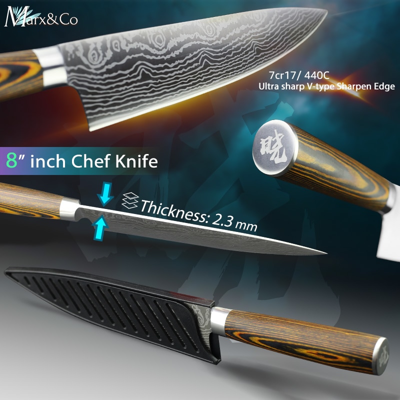 High Carbon Stainless Santoku High Carbon Stainless Santoku