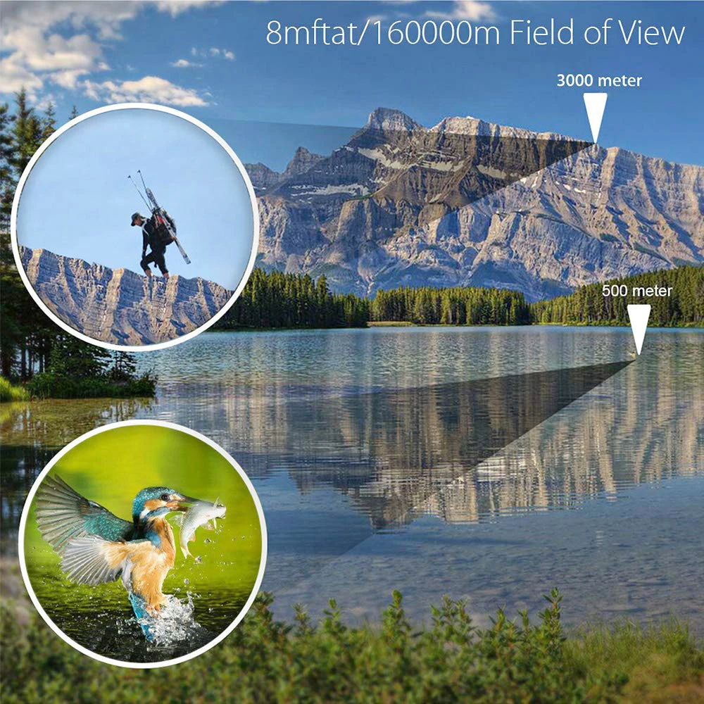 High Clarity Telescope 60X60 Binoculars 3000M Powerful Optical Lens Bak4 Prism Night Vision For Outdoor Hunting Sports