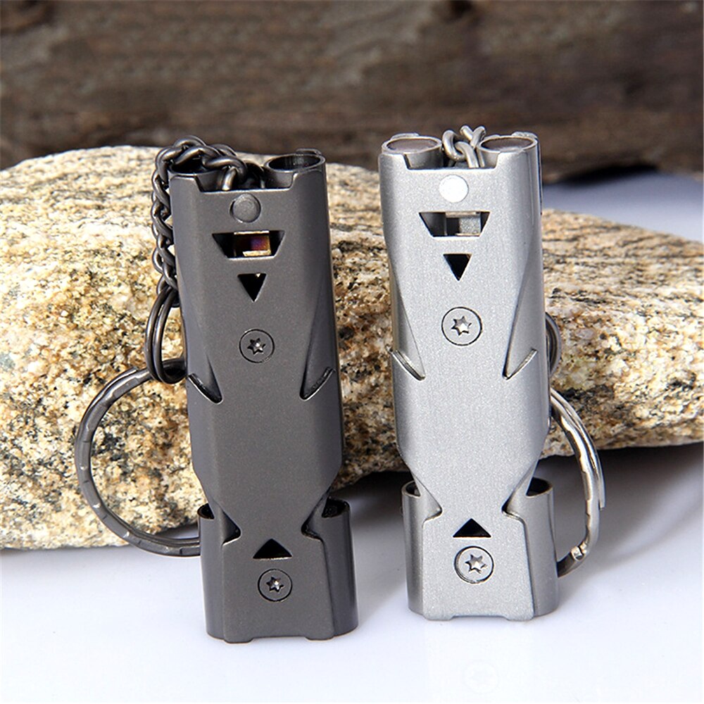 High Decibel Solid Steel Survival Whistle High Decibel Solid Steel Survival Whistle