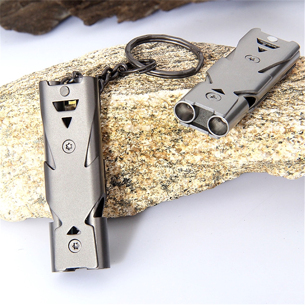 High Decibel Solid Steel Survival Whistle High Decibel Solid Steel Survival Whistle