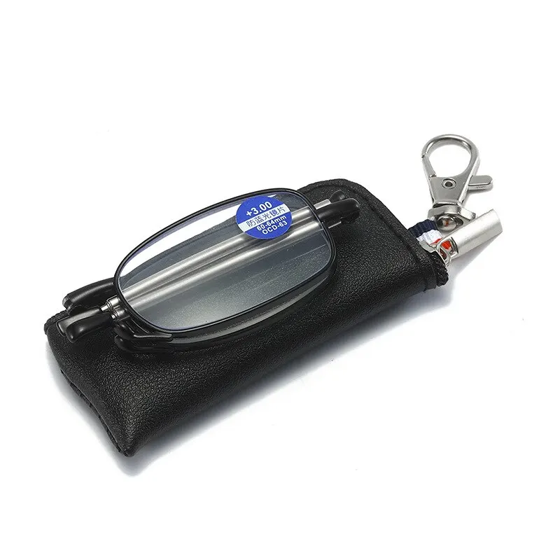 High-definition Reading Glasses Unisex Ultralight Resin Presbyopic Eyeglasses Portable Foldable Vision Care Readers