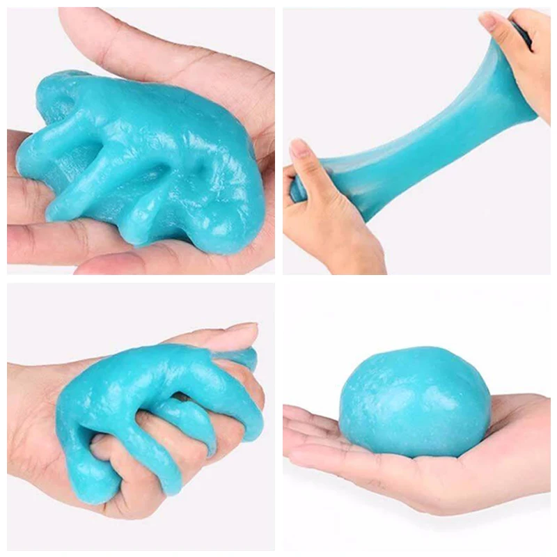 High Efficiency Dust Remove Gel Car Interior Clean Magic Mud Universal Household Keyboard Desk Cleaning Tool Car