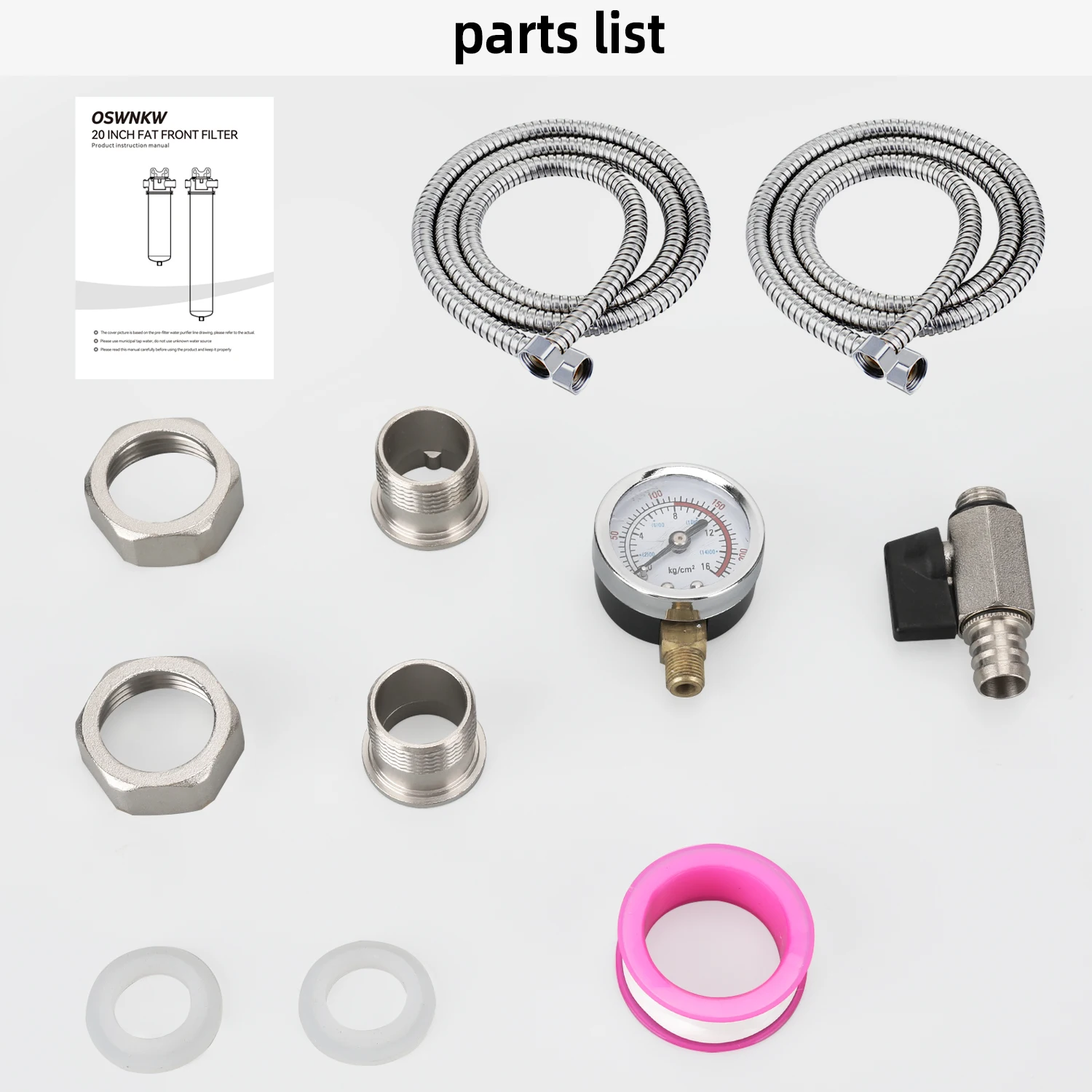 High Flow Water Filter for Whole House High Iodine Coconut Shell CTO Activated Carbon Water Filter