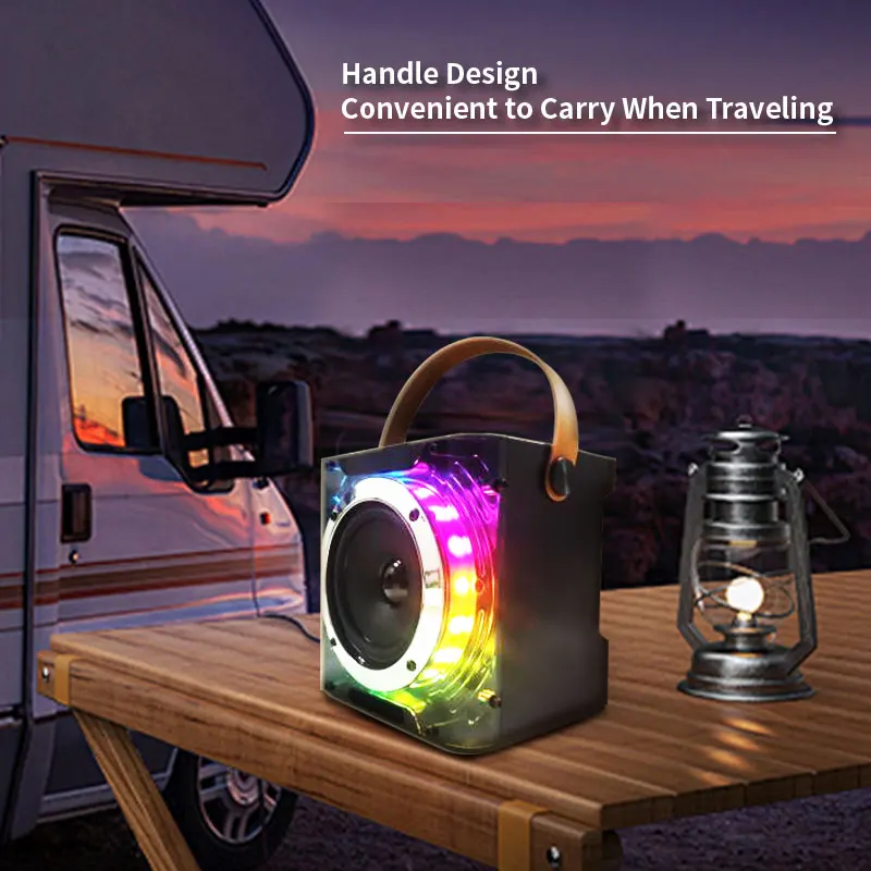 High Power Karaoke Bluetooth Speaker Music Rhythm Light 360 Stereo Surround Wireless Subwoofer with Dual Microphone High Power Karaoke Bluetooth Speaker Music Rhythm Light 360 Stereo Surround Wireless Subwoofer with Dual Microphone