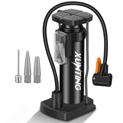 High Pressure Bike Pump AV FV Portable Air Inflator Foot Bicycle MTB Bicycle Pump Bike Accessories