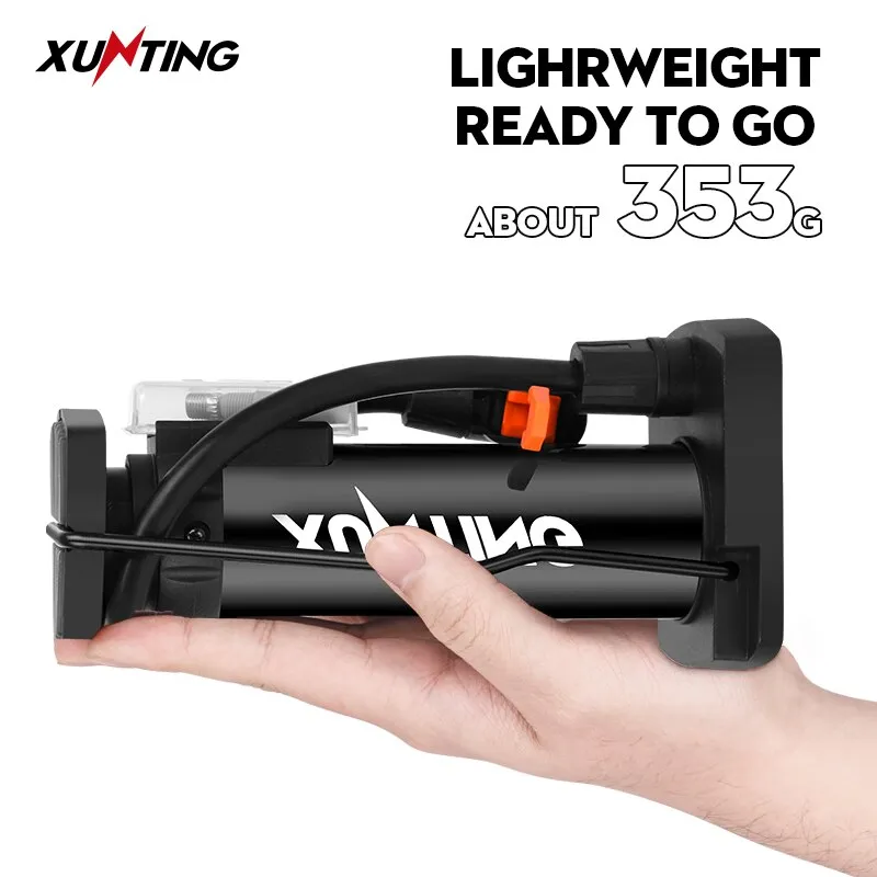 High Pressure Bike Pump AV FV Portable Air Inflator Foot Bicycle MTB Bicycle Pump Bike Accessories