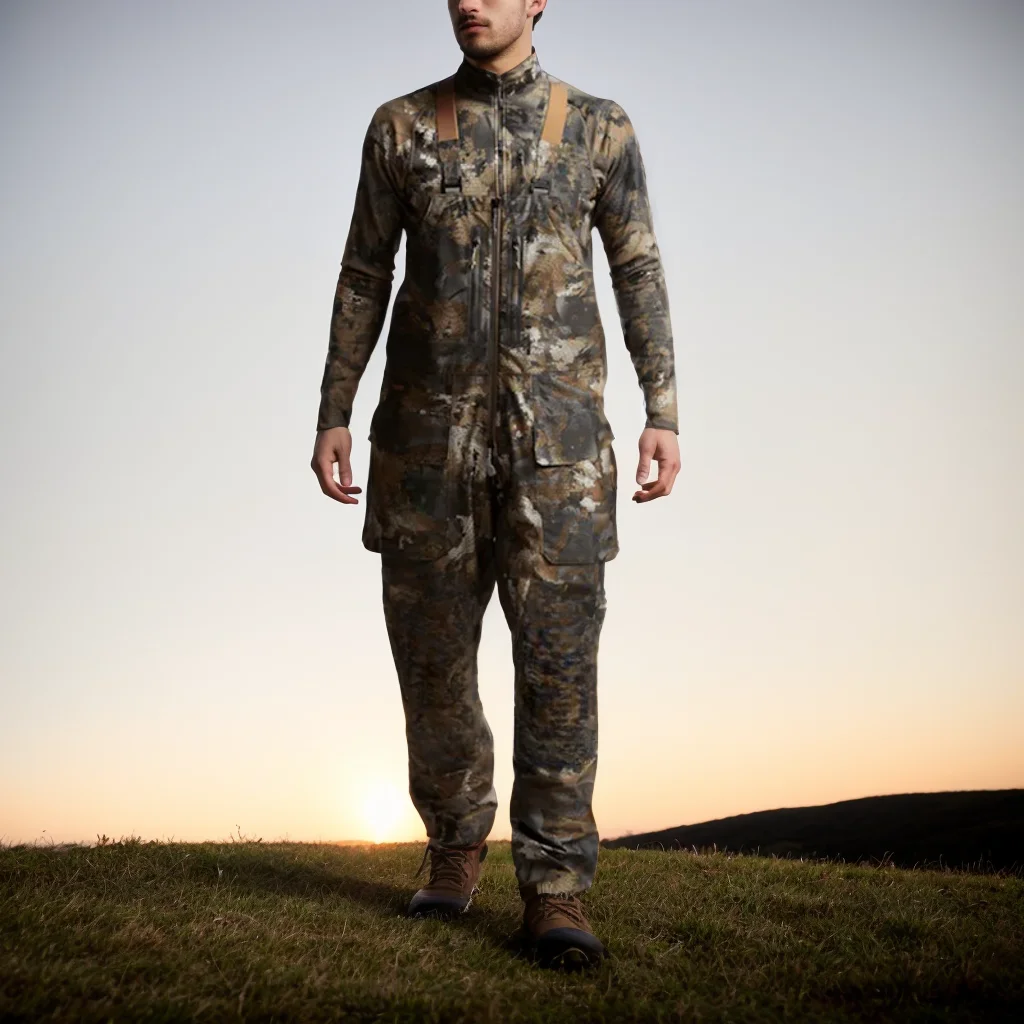 High Quality Duck Hunting Suit Camouflage Pants Hudson Bib High Quality Duck Hunting Suit Camouflage Pants Hudson Bib