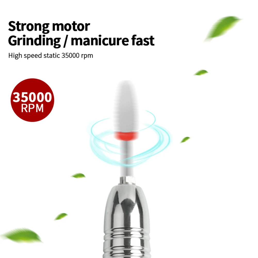 High Quality Electric Nail Drill Machine 35000 RPM Electric File HD Display Metal Manicure Pen Professional nail lathe High Quality Electric Nail Drill Machine 35000 RPM Electric File HD Display Metal Manicure Pen Professional nail lathe