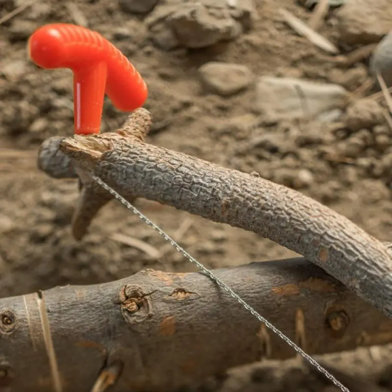 High-quality Multi-purpose Mini Pocket Wire Saw Stainless Steel Wire Saw Orange Outdoor Camping Emergency Survival Gear High-quality Multi-purpose Mini Pocket Wire Saw Stainless Steel Wire Saw Orange Outdoor Camping Emergency Survival Gear
