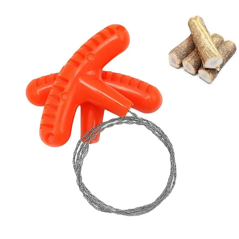 High-quality Multi-purpose Mini Pocket Wire Saw Stainless Steel Wire Saw Orange Outdoor Camping Emergency Survival Gear High-quality Multi-purpose Mini Pocket Wire Saw Stainless Steel Wire Saw Orange Outdoor Camping Emergency Survival Gear