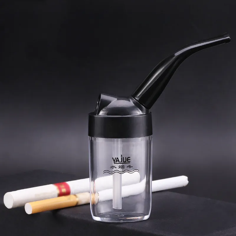 High Quality Pocket Size Mini Pipe Water Filter Cigarette Smoking Pipe Hookah Filter Outdoor Tool Smoking Cigarette