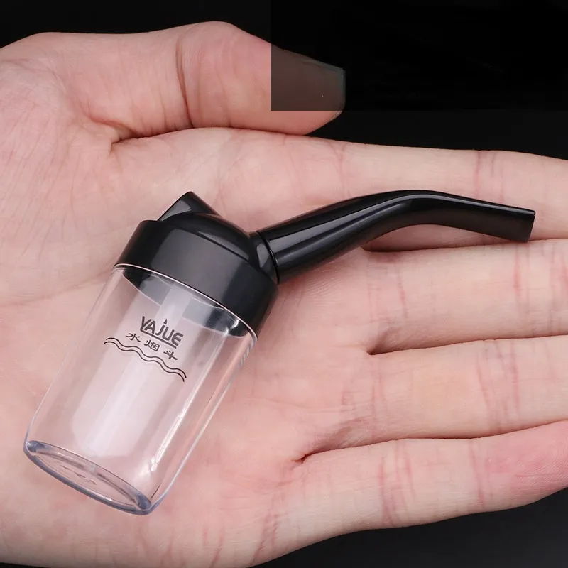 High Quality Pocket Size Mini Pipe Water Filter Cigarette Smoking Pipe Hookah Filter Outdoor Tool Smoking Cigarette