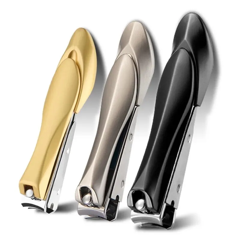 High Quality Stainless Steel Nail Clippers Sharp Curved Blades Finger Toenail Manicure Tool For Home Use