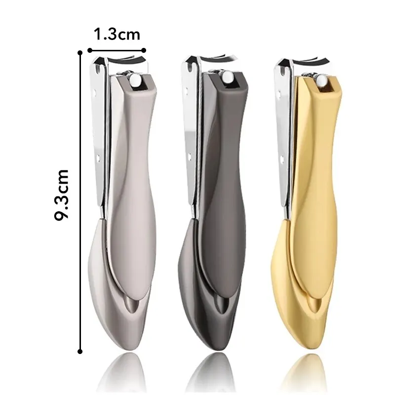 High Quality Stainless Steel Nail Clippers Sharp Curved Blades Finger Toenail Manicure Tool For Home Use High Quality Stainless Steel Nail Clippers Sharp Curved Blades Finger Toenail Manicure Tool For Home Use