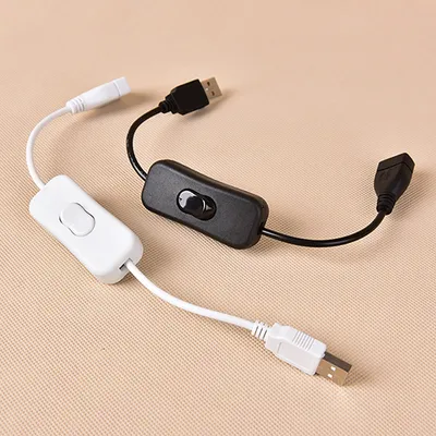 High Quality Woopower Copper Material USB Cable Male to Female Switch ON OFF Cable Toggle LED Lamp Power Line 28cm High Quality Woopower Copper Material USB Cable Male to Female Switch ON OFF Cable Toggle LED Lamp Power Line 28cm