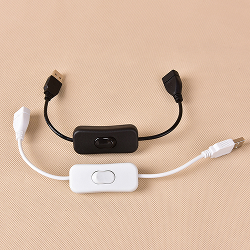 High Quality Woopower Copper Material USB Cable Male to Female Switch ON OFF Cable Toggle LED Lamp Power Line 28cm High Quality Woopower Copper Material USB Cable Male to Female Switch ON OFF Cable Toggle LED Lamp Power Line 28cm