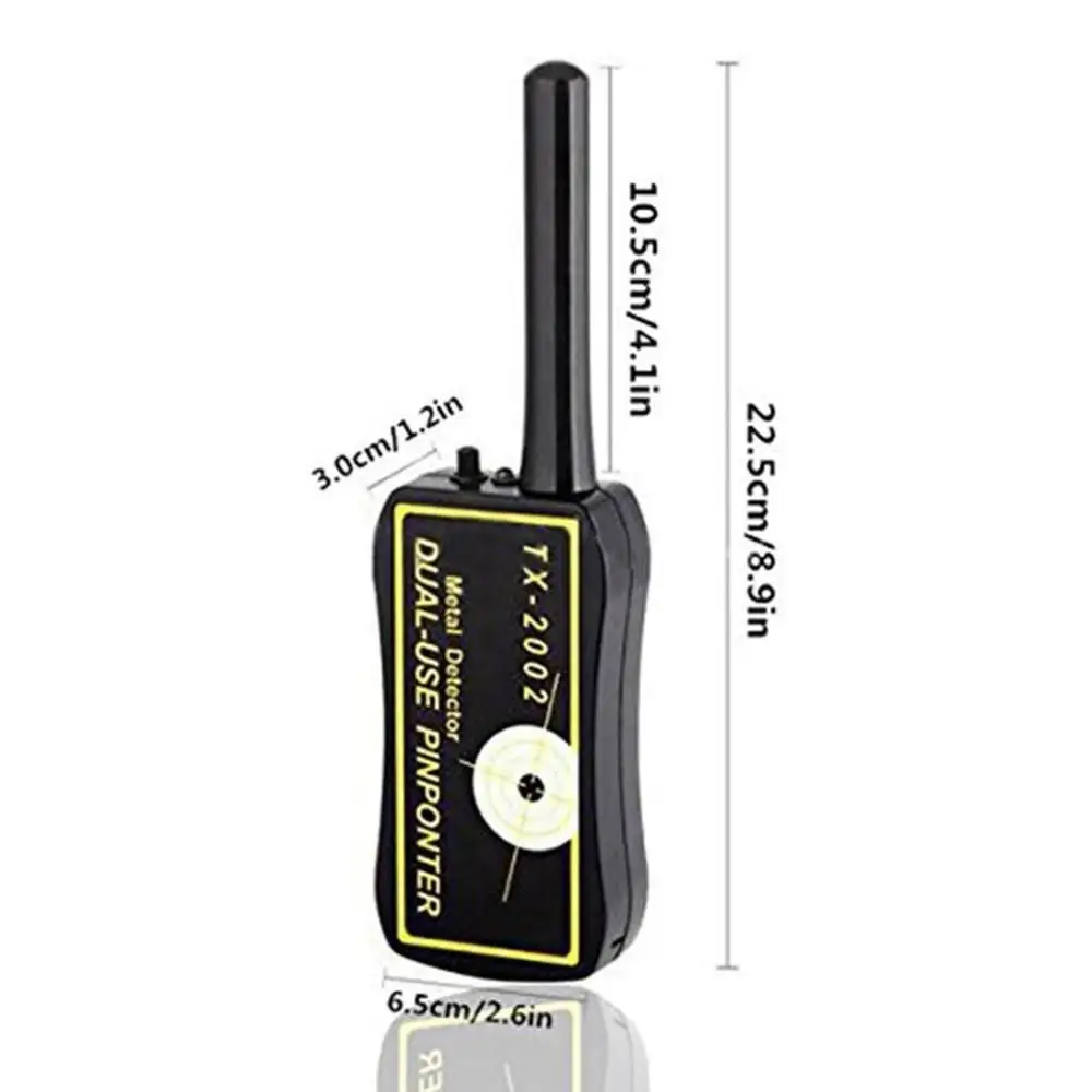 High Sensitivity Adjustable TX-2002 Handheld Metal Detector Long Range Diamond Archeological Gold Underground Metal