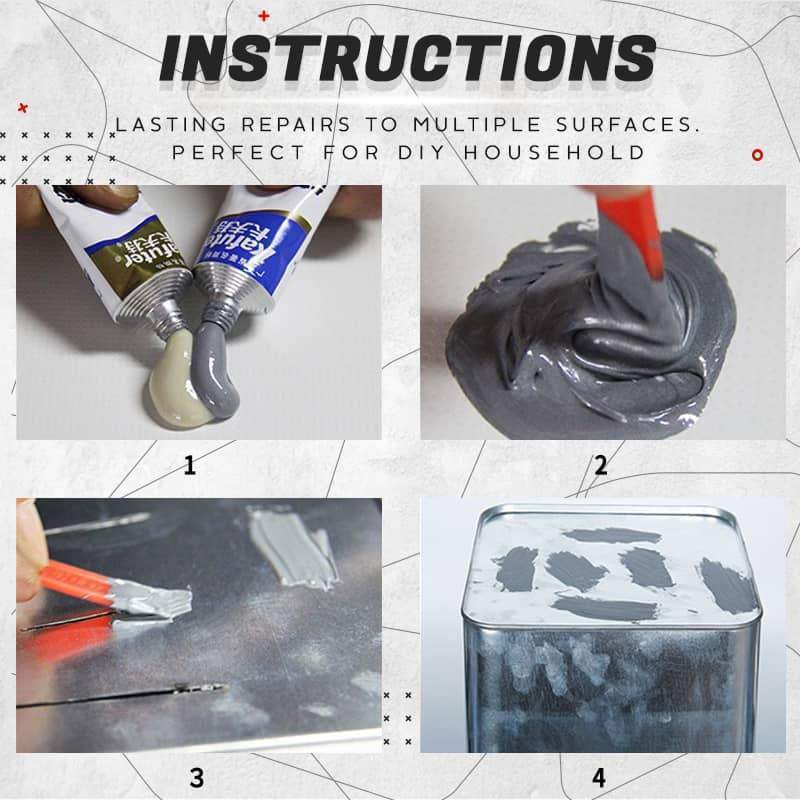 High Temperature Resistant Metal Repair Glue