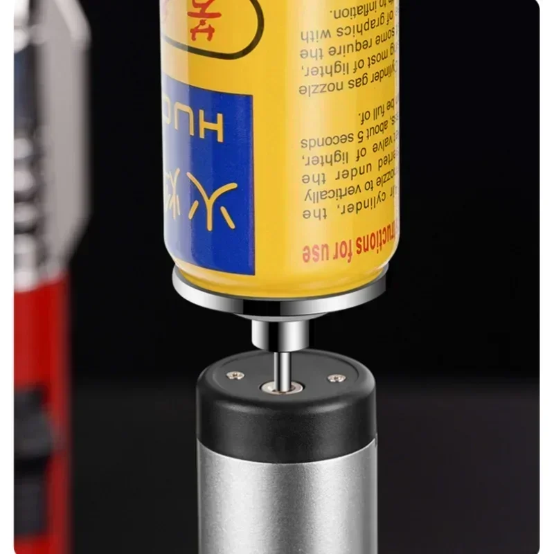High Temperature Welding Gun Windproof Strong Red Flame Butane Gas Torch Lighter Safety Lock Fire Switch Kitchen Cigar