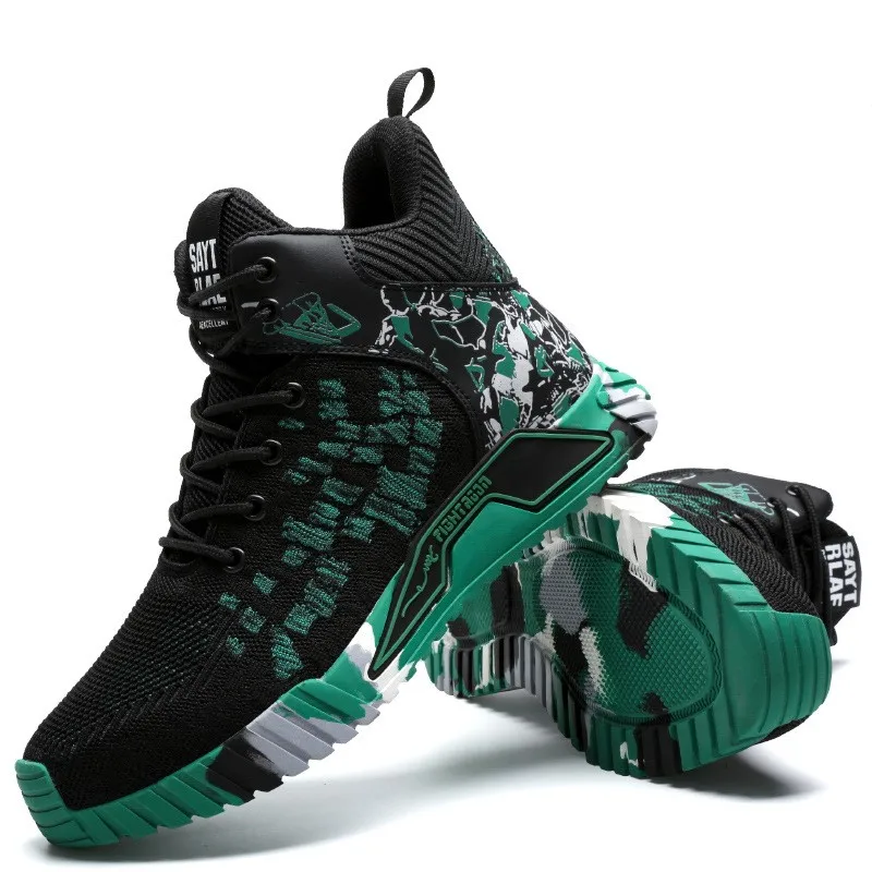 High Top Safety Shoes Men Steel Toe Work Shoes Unisex Work Safety Boots Anti Smash Safety Indestructible Work Boot