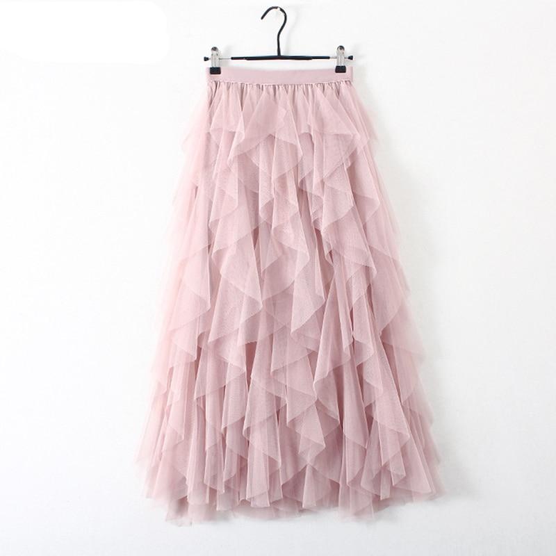 High Waisted Ladies Maxi Tulle Skirt High Waisted Ladies Maxi Tulle Skirt