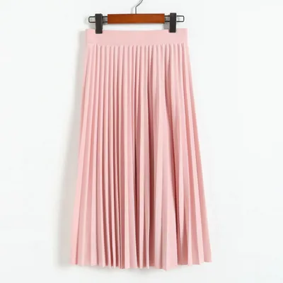 High Waisted Pleated Skirt Ladies Fashionwear High Waisted Pleated Skirt Ladies Fashionwear