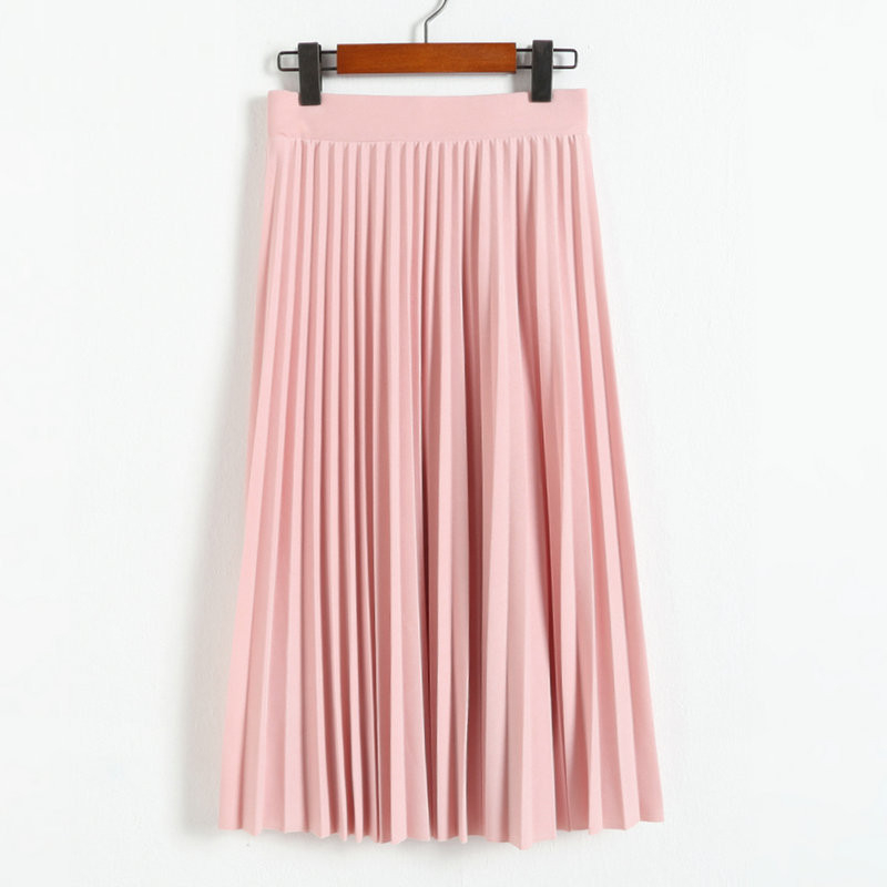 High Waisted Pleated Skirt Ladies Fashionwear High Waisted Pleated Skirt Ladies Fashionwear