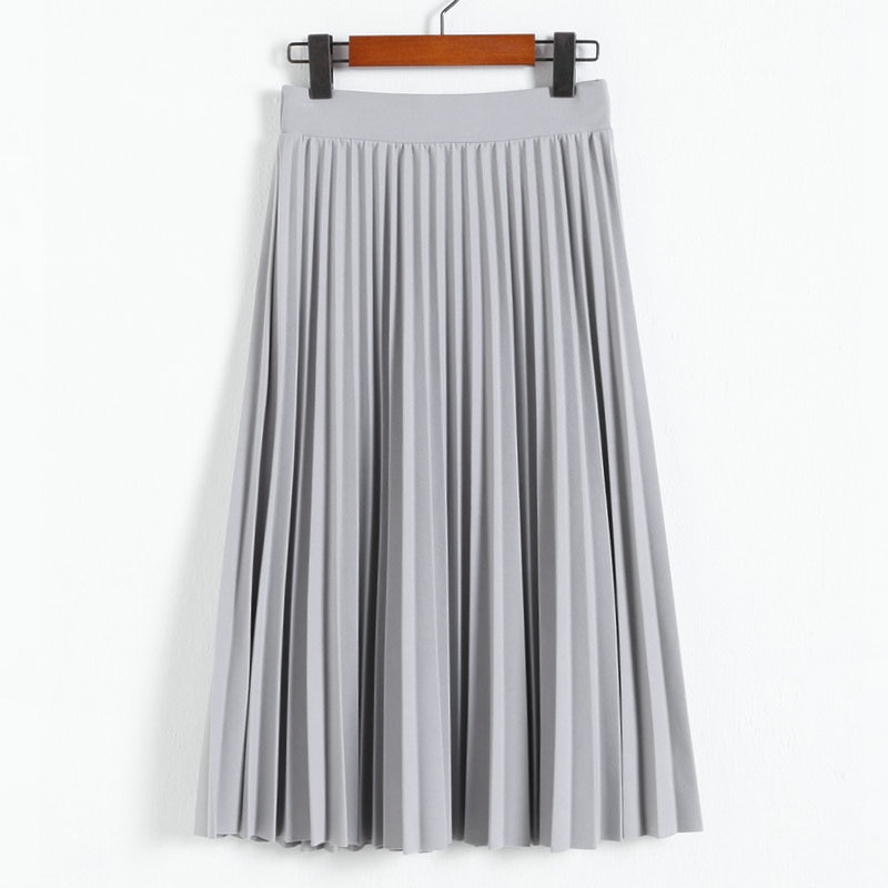 High Waisted Pleated Skirt Ladies Fashionwear High Waisted Pleated Skirt Ladies Fashionwear