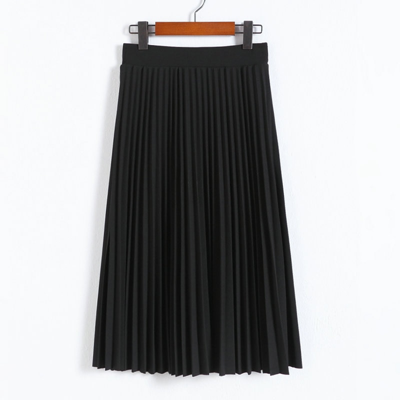 High Waisted Pleated Skirt Ladies Fashionwear High Waisted Pleated Skirt Ladies Fashionwear