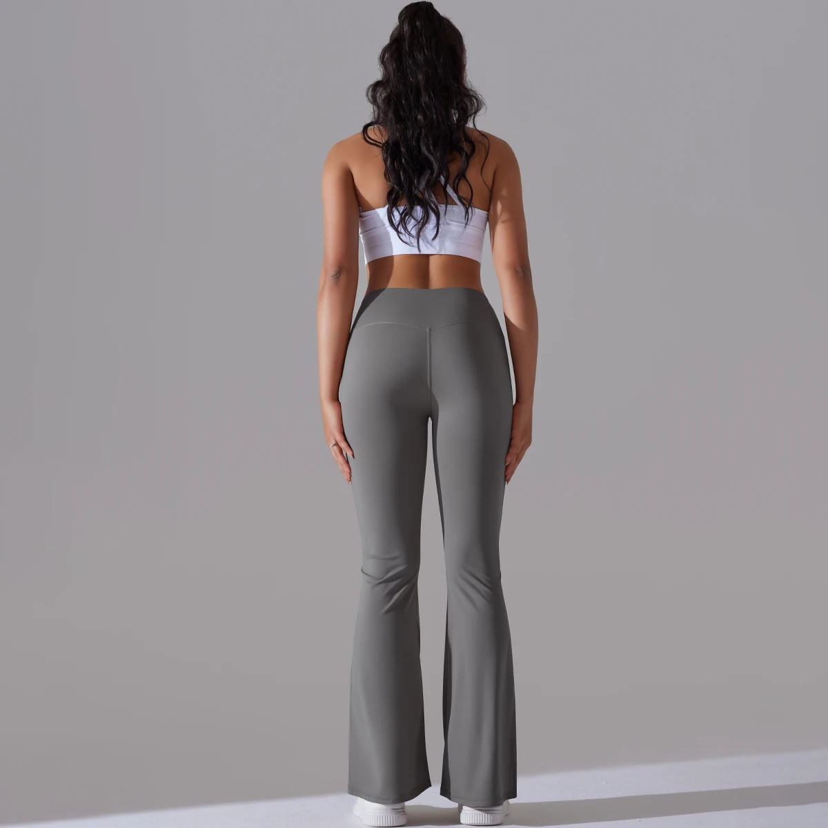 High Waisted Womens Flare Leggings