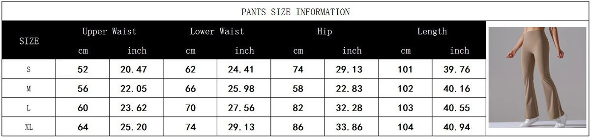 High Waisted Womens Flare Leggings