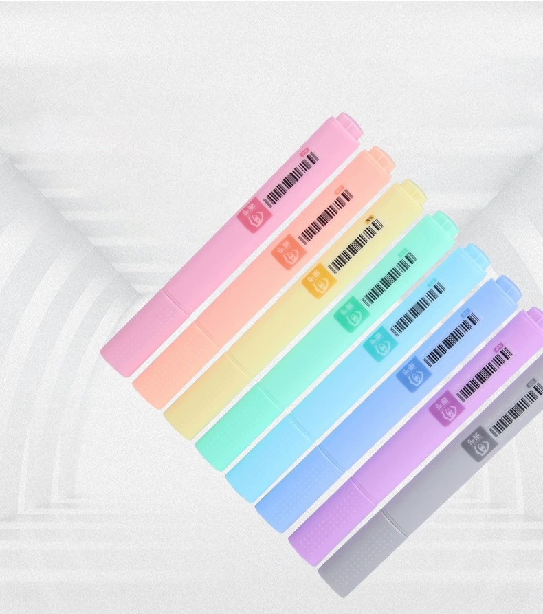 Highlighter Markers Set (8 Pcs)