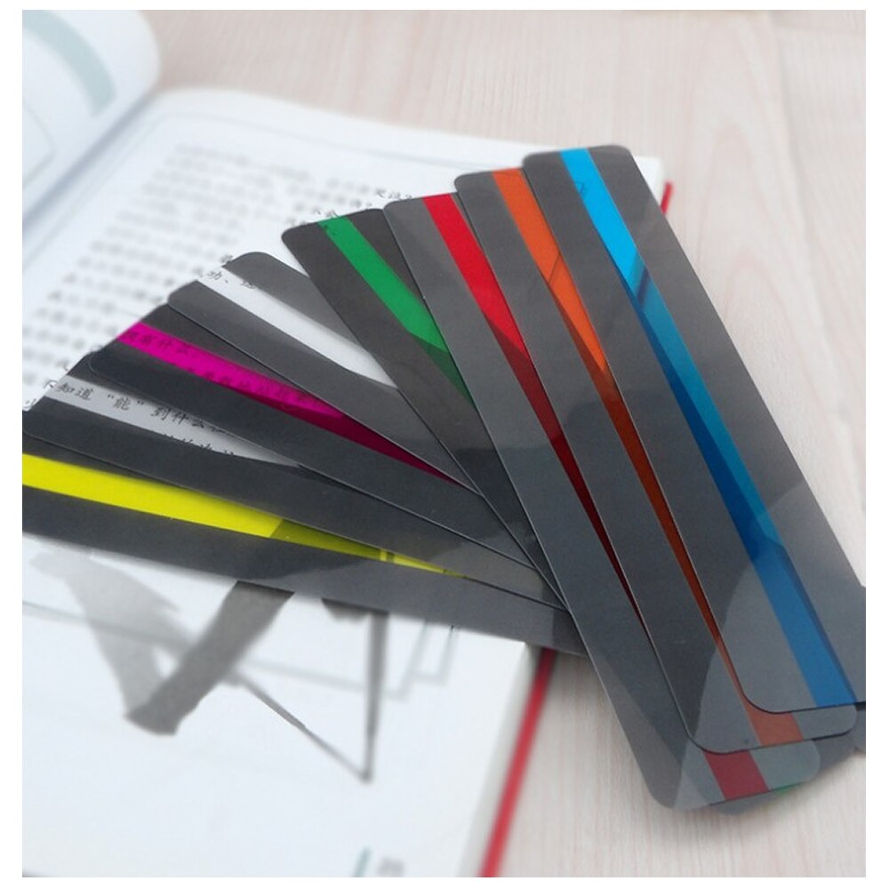 Highlighter Reading Guide Strips (8 pcs) Highlighter Reading Guide Strips (8 pcs)