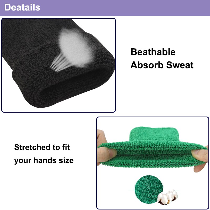 Highly Absorbent Wrist Sweatband Highly Absorbent Wrist Sweatband