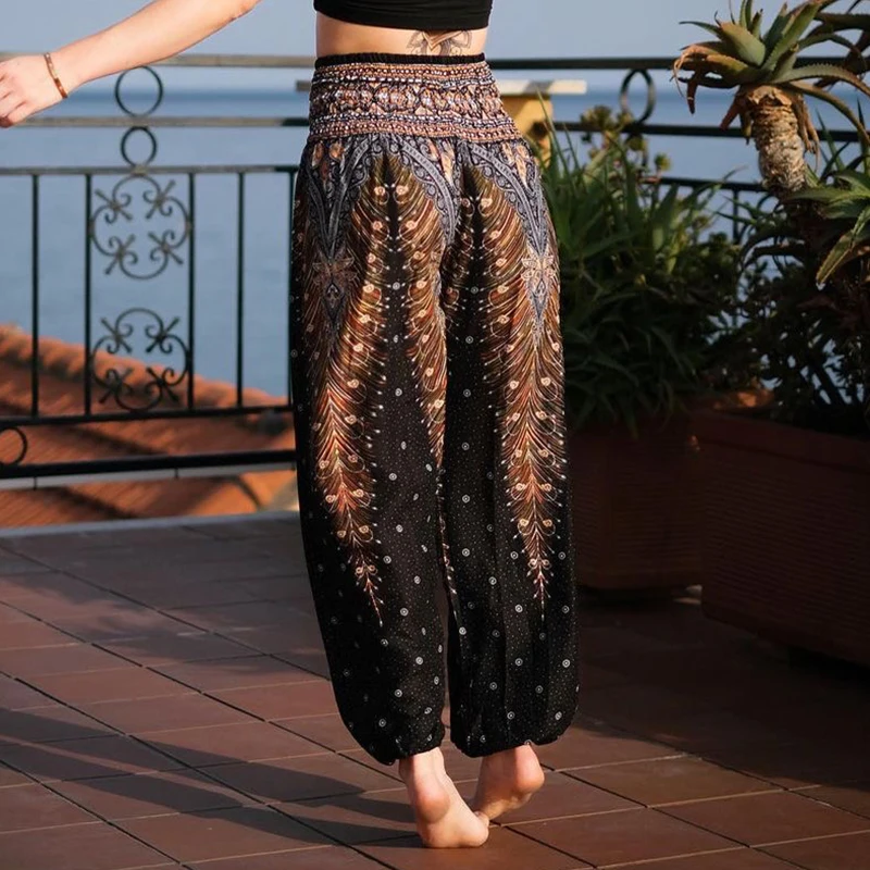 Hight Waisted Women's Boho Pants Hight Waisted Women's Boho Pants