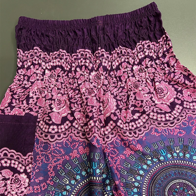Hight Waisted Women's Boho Pants