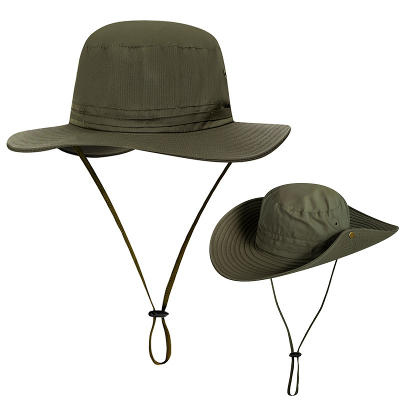 Hiking Bucket Hat with Tie
