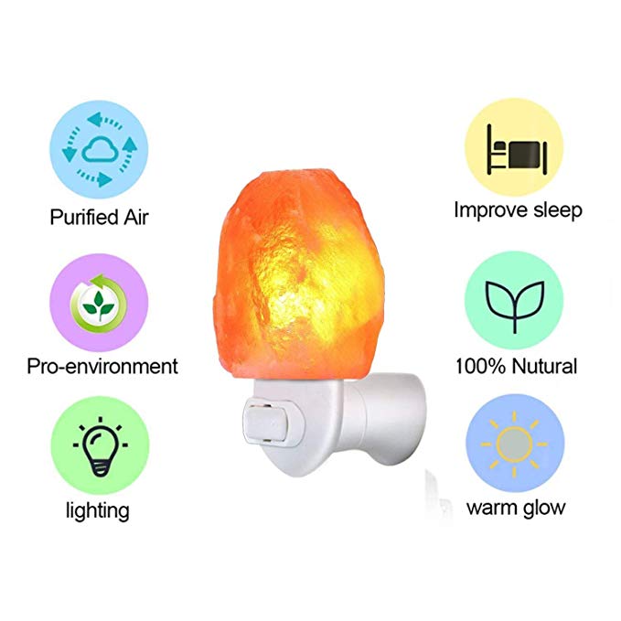 Himalayan Salt Lamp LED Night Light Himalayan Salt Lamp LED Night Light