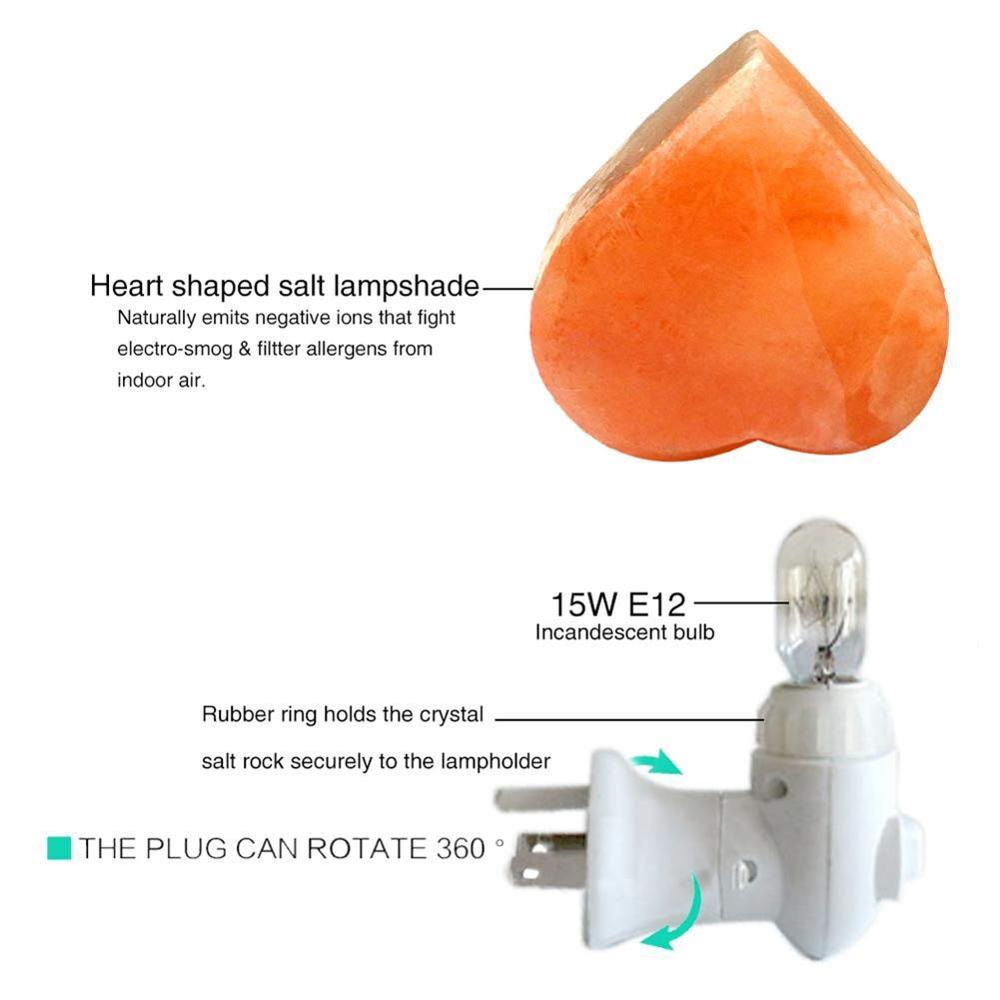 Himalayan Salt Lamp LED Night Light Himalayan Salt Lamp LED Night Light