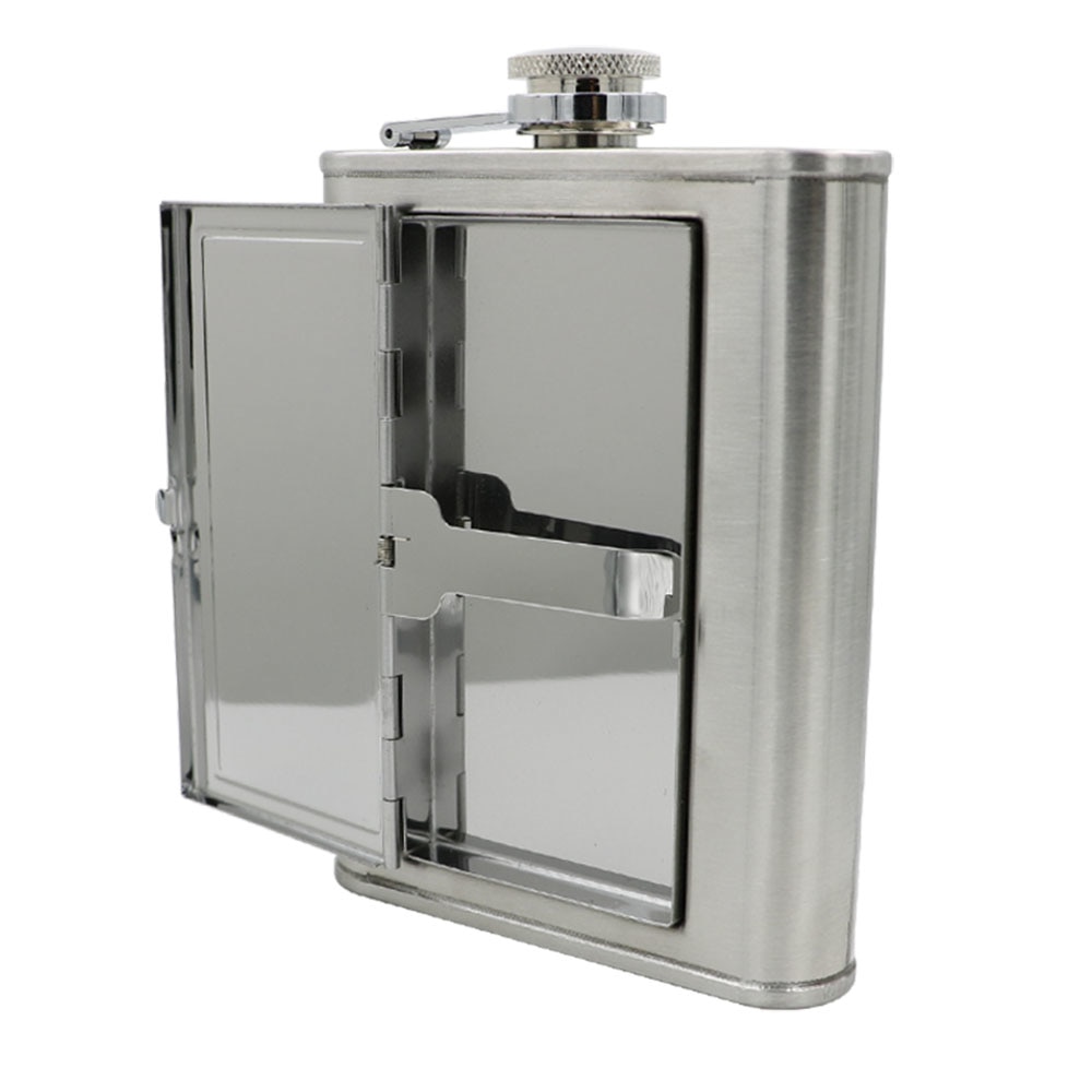 Hip Flask Cigarette Case Hip Flask Cigarette Case